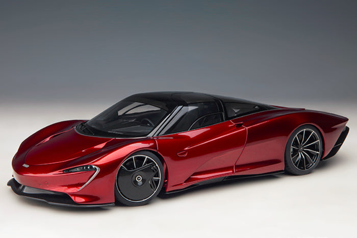 McLaren Speedtail | 1:18 Scale Model Car by AUTOart | Volcano Red