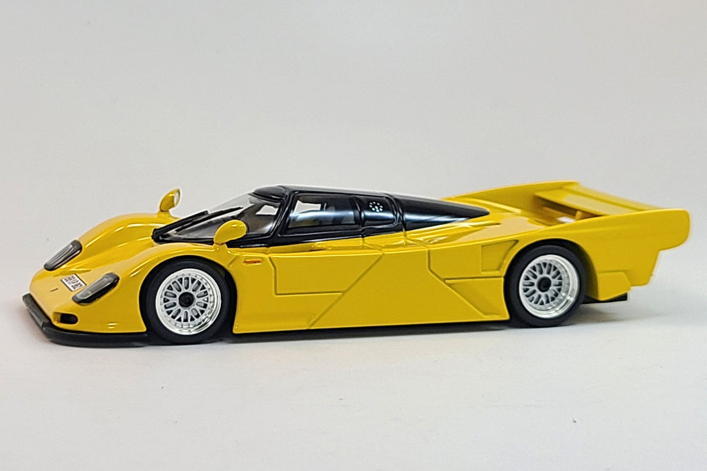 Amazon | Minichamps 1/43 Dauer 962 Street Version Yellow
