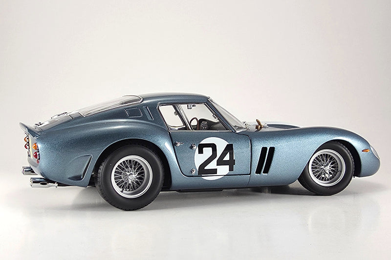 Ferrari 250 GTO (1962 Sebring 12 Hours) | 1:18 Scale Diecast Model Car by Kyosho | Rear Quarter