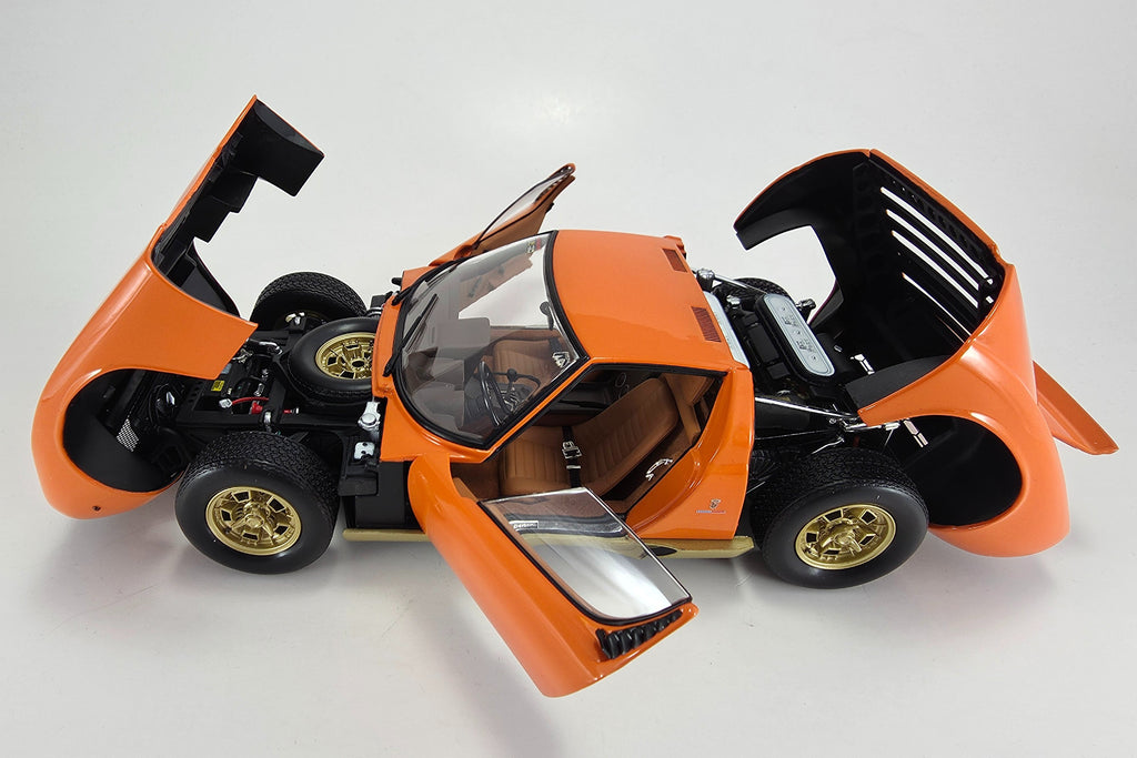 Lamborghini Miura P400 - 1:18 Scale Diecast Model Car by Kyosho