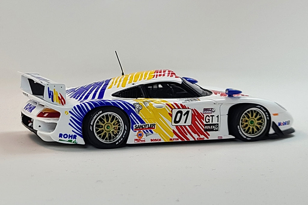 hpi・racing 1/43 Porsche ポルシェ 911 GT1 HPI-RACING HPI8029 Scale 1/43 | PORSCHE 911 GT1 1998 WHITE