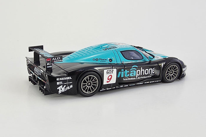 Maserati MC12 GT1 (2005 Spa 24 Hours Winner) | 1:43 Scale Model Car by Spark | Rear Quarter