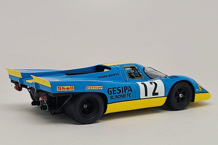 Porsche 917K (1970 Interserie Norisring Winner) | 1:43 Scale Model Car by Spark | Rear Quarter
