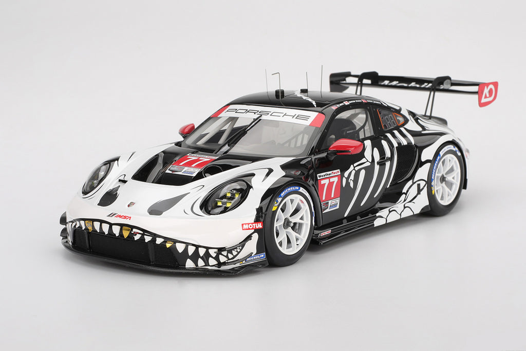 Porsche 911 GT3R (AO Racing #77 2025 Petit Le Mans) - 1:18 Scale Model Car by TopSpeed