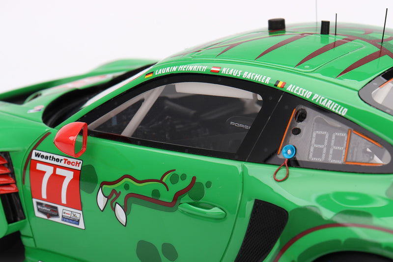 1:18 Scale Porsche 911 GT3 R (AO Racing #77 - 2025 Daytona 24 Hours) by TopSpeed | Side Detail