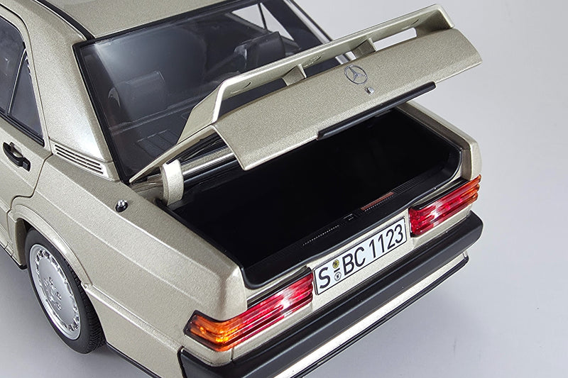 Mercedes-Benz 190E 2.3-16 | 1:18 Scale Diecast Model Car by Norev | Trunk Detail