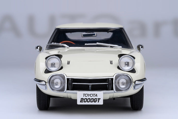 Toyota 2000GT | 1:18 Scale Model Car by AUTOart | Front View