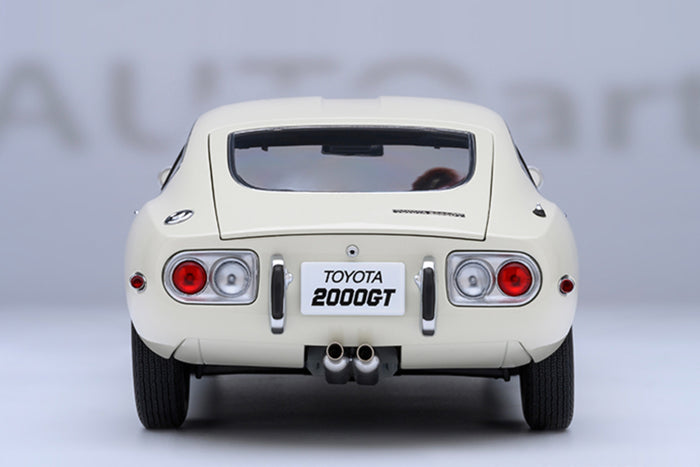 Toyota 2000GT | 1:18 Scale Model Car by AUTOart | Rear View
