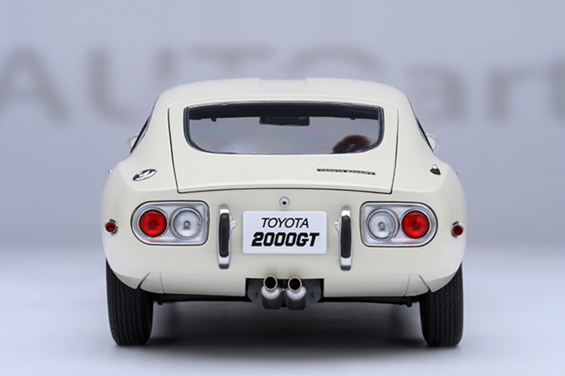 Toyota 2000GT | 1:18 Scale Model Car by AUTOart | Rear View