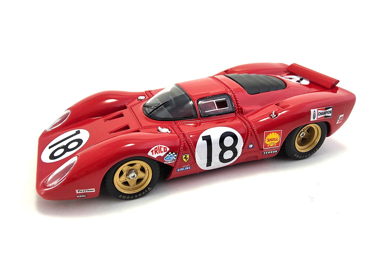 Ferrari 312P Berlinetta (Le Mans 1969) - 1:43 Scale Model Car by Tecnomodel