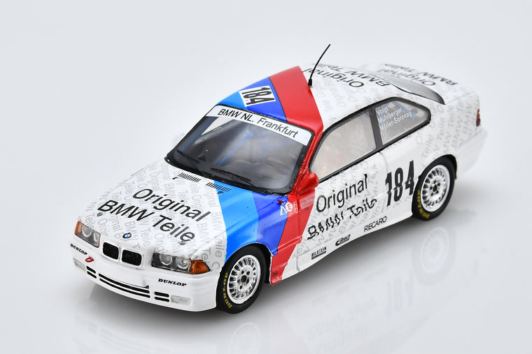 BMW 325i E36 (1992 Nurburgring 24 Hours, #184) - 1:43 Scale Model Car by Spark