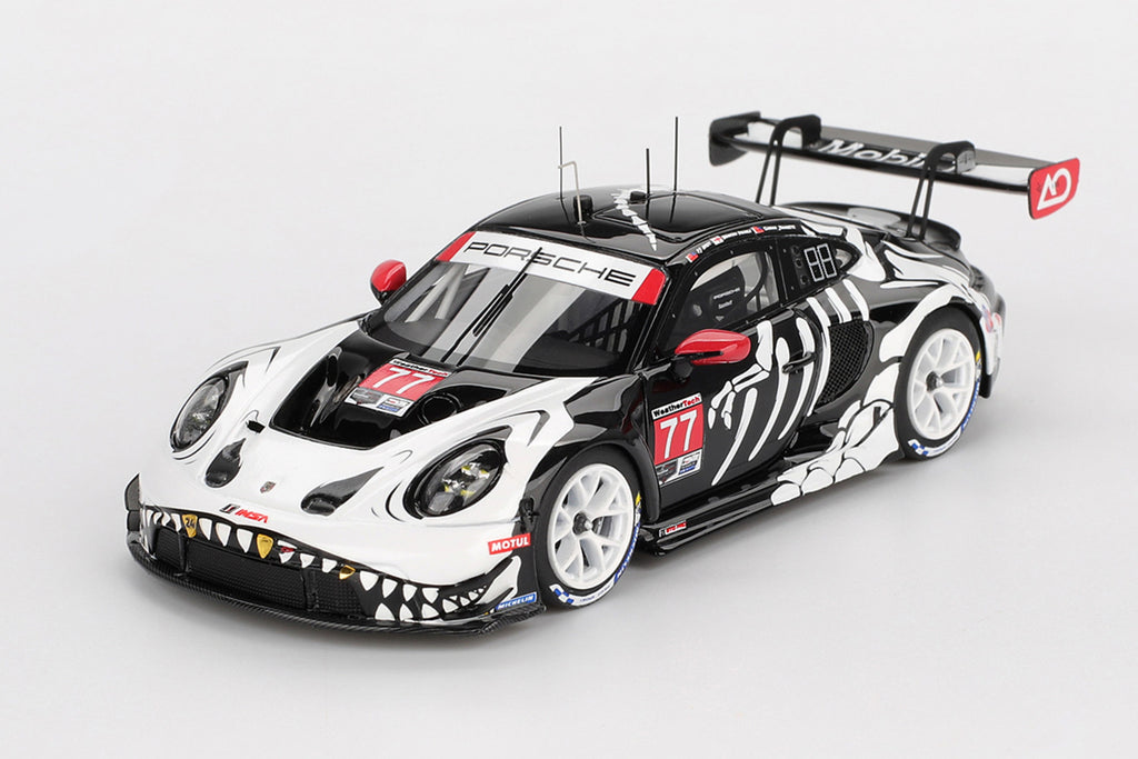 Porsche 911 GT3R (AO Racing #77 2025 Petit Le Mans) - 1:43 Scale Model Car by TSM