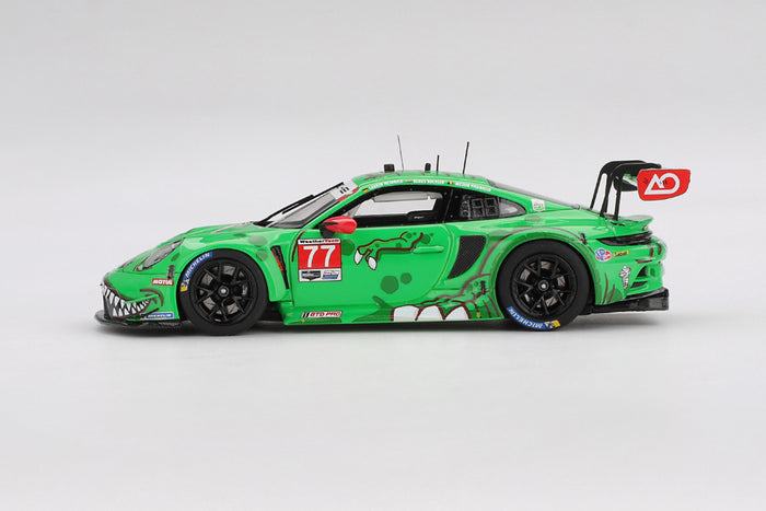 1:43 Scale Porsche 911 GT3 R (AO Racing #77 - 2025 Rolex 24 at Daytona) by TSM | Side View