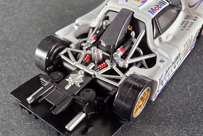 1:64 Scale Model Porsche 911 GT1 LM (1998 Le Mans Winner) by Trends Hobby | Engine Detail
