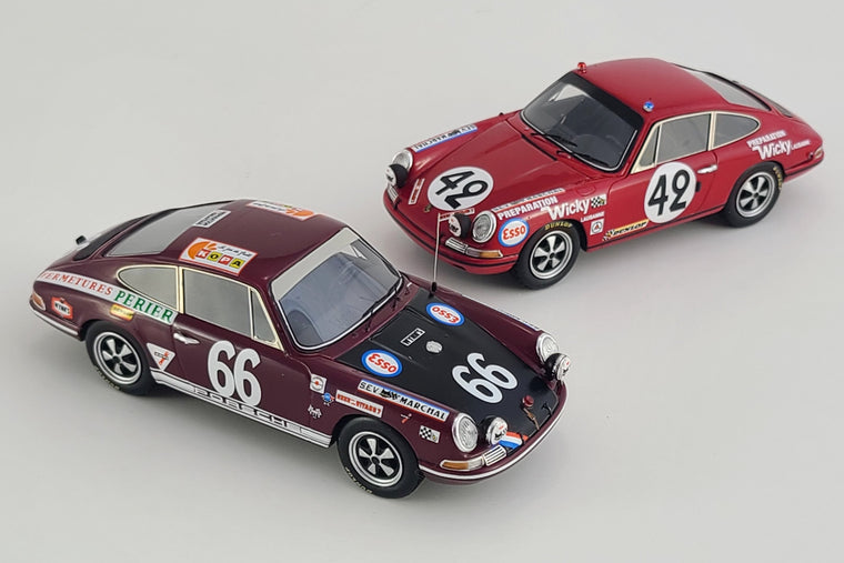 Porsche 911T (Le Mans 1969) - 1:43 Scale Model Car by Spark