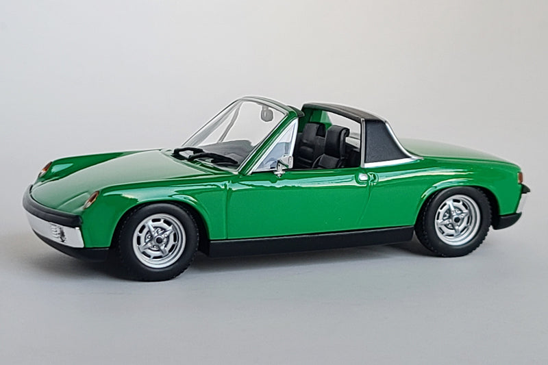 Porsche 914-4 | 1:43 Scale Diecast Model Car by Maxichamps | Conda Green Variant