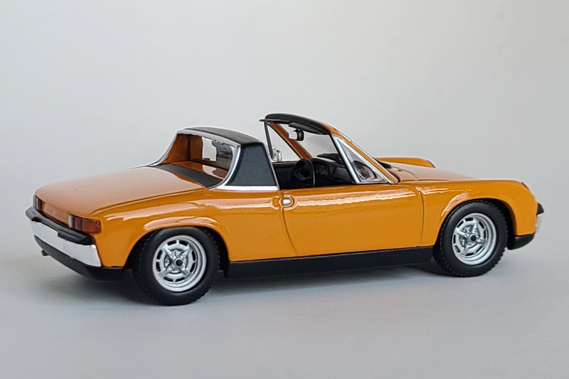 Porsche 914-4 | 1:43 Scale Diecast Model Car by Maxichamps | Rear Quarter