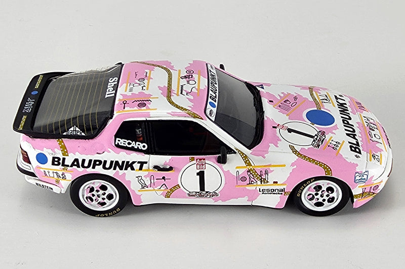 Porsche 944 Turbo Cup (1987) | 1:43 Scale Model Car by Spark | Overhead View