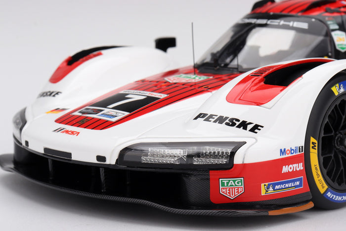 1:18 scale model Porsche 963 (2026 Daytona 24 Hours Winner) by TopSpeed | Front Detail