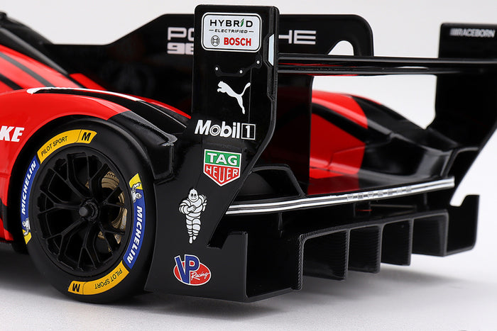1:18 scale model Porsche 963 (2026 Daytona 24 Hours Winner) by TopSpeed | Rear Detail