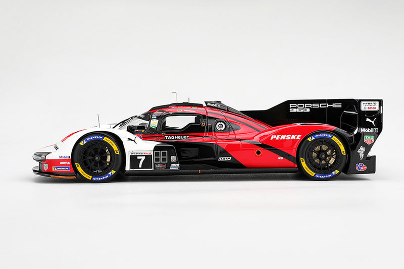 1:18 scale model Porsche 963 (2026 Daytona 24 Hours Winner) by TopSpeed | Side View