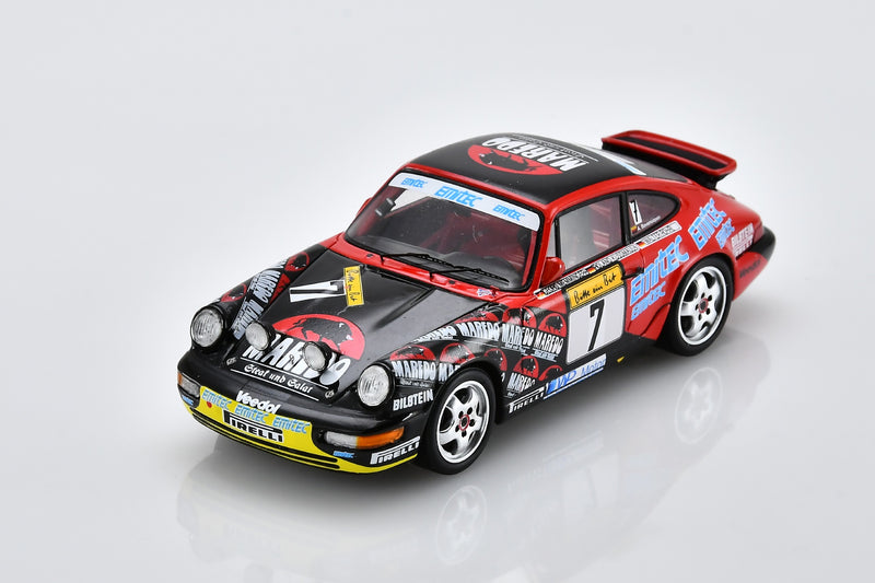 Porsche 911 Carrera RS (9th Place, 1992 Nurburgring 24 Hours) - 1:43 Scale Model Car by Spark
