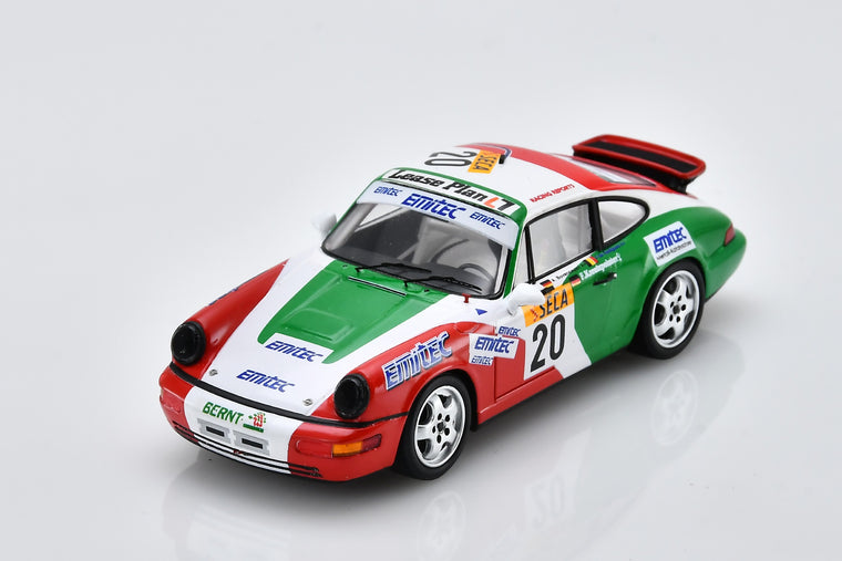 Porsche 911 Carrera RS (1992 Spa 24 Hours, #20) - 1:43 Scale Model Car by Spark