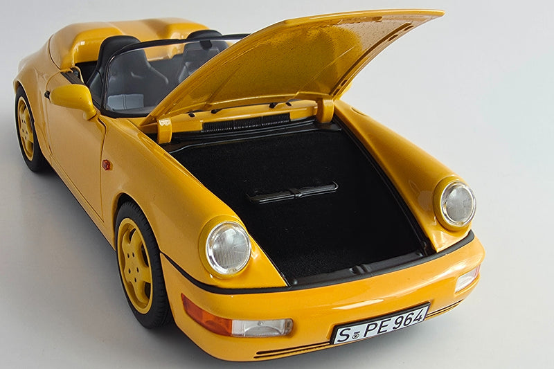 Porsche 911 Speedster (964) | 1:18 Scale Diecast Model Car by Norev | Front Trunk