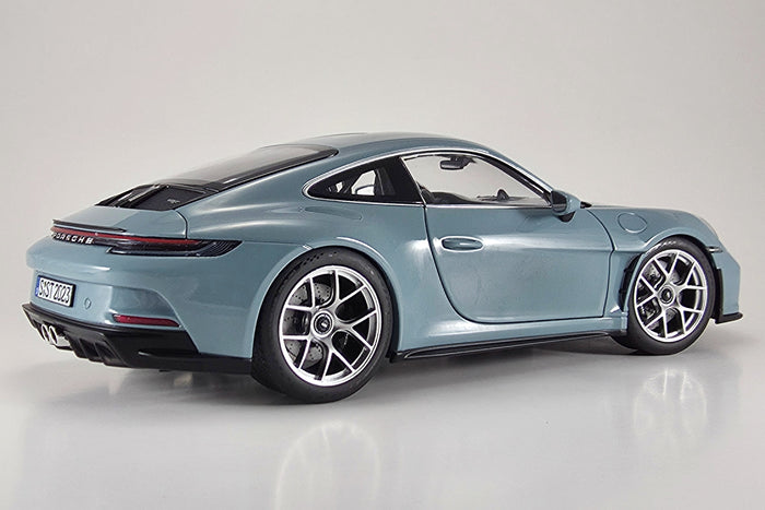 Porsche 911 S/T (2023) | 1:18 Scale Diecast Model Car by Norev | Rear Quarter