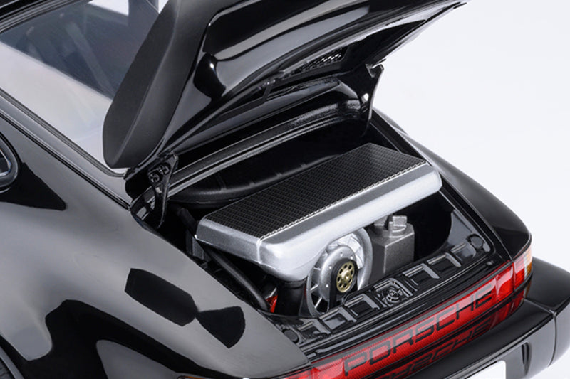 1:18 Scale Porsche 930 Turbo "Blackbird" (Wangan Midnight Comic Version #1) by AUTOart | Engine Detail
