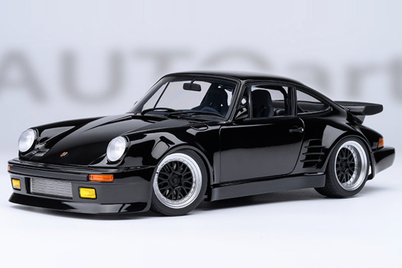 1:18 Scale Porsche 930 Turbo "Blackbird" (Wangan Midnight Comic Version #1) by AUTOart | Front Quarter