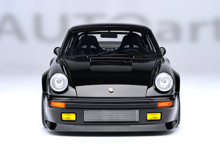 1:18 Scale Porsche 930 Turbo "Blackbird" (Wangan Midnight Comic Version #1) by AUTOart | Front View