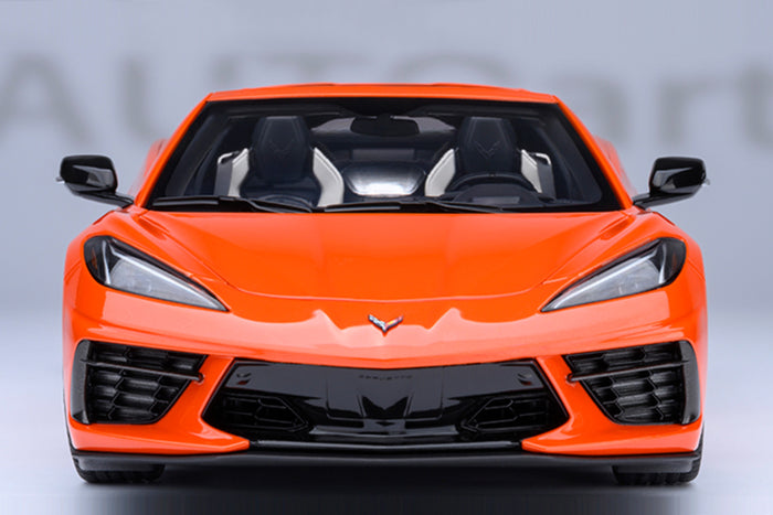 1:18 Scale Chevrolet Corvette Stingray Z51 (C8) by AUTOart | Front View