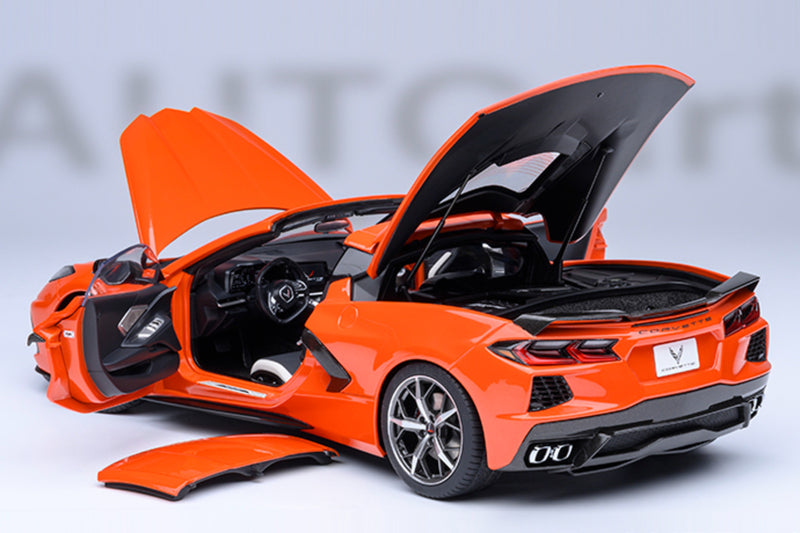 1:18 Scale Chevrolet Corvette Stingray Z51 (C8) by AUTOart | Opening Parts
