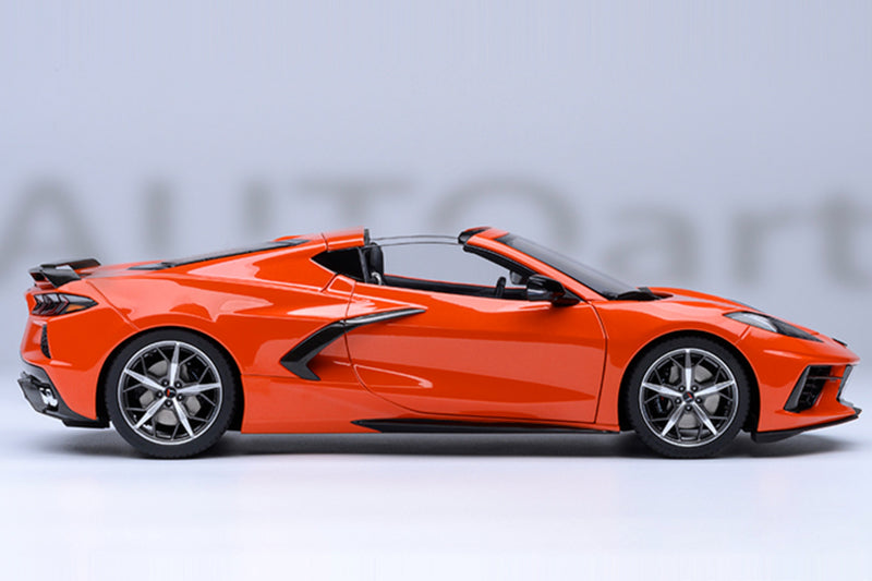 1:18 Scale Chevrolet Corvette Stingray Z51 (C8) by AUTOart | Profile View
