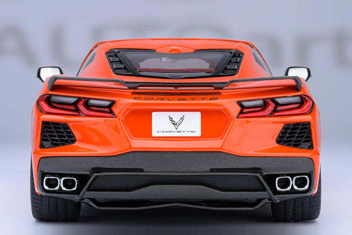 1:18 Scale Chevrolet Corvette Stingray Z51 (C8) by AUTOart | Rear View