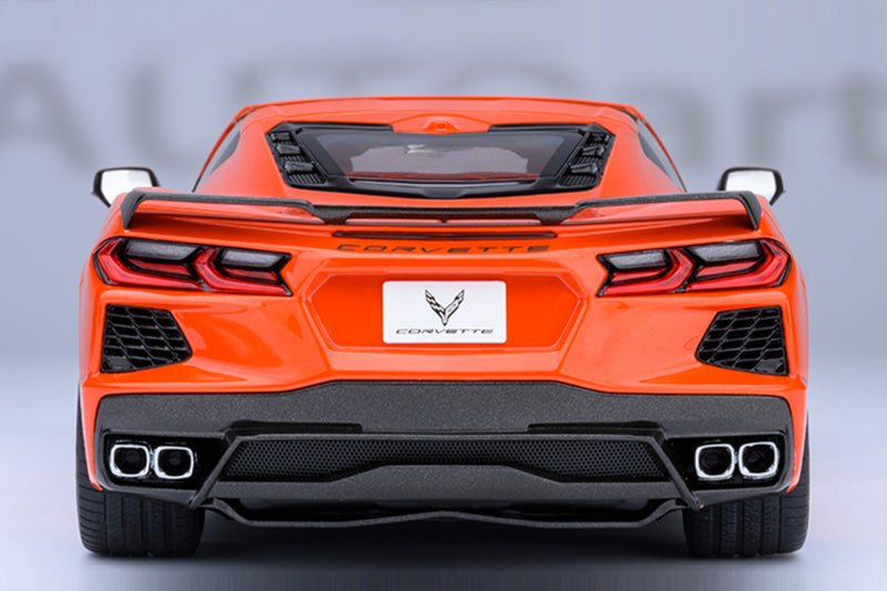 1:18 Scale Chevrolet Corvette Stingray Z51 (C8) by AUTOart | Rear View