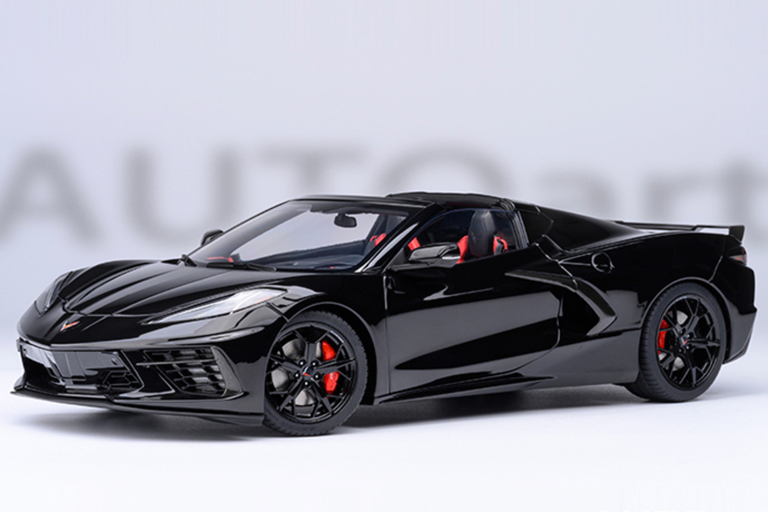 1:18 Scale Chevrolet Corvette Stingray Z51 (C8) by AUTOart | Black Variant