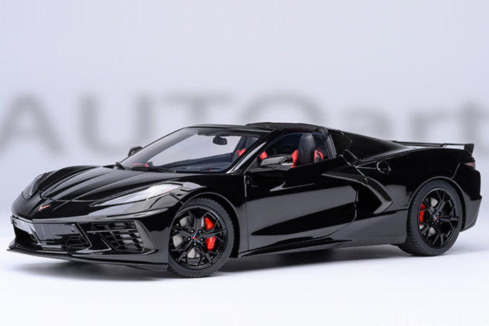 1:18 Scale Chevrolet Corvette Stingray Z51 (C8) by AUTOart | Black Variant