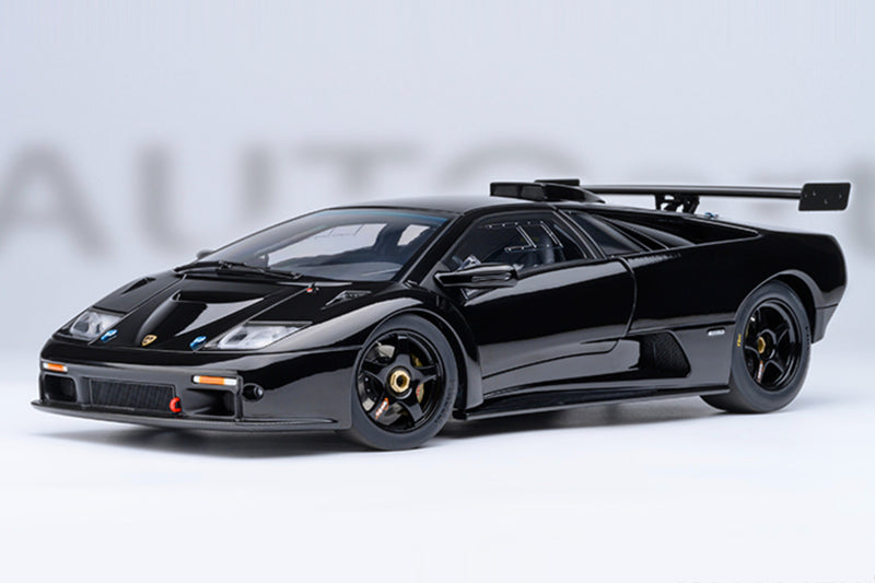 1:18 Scale Lamborghini Diablo GT-R by AUTOart | Deep Black Variant