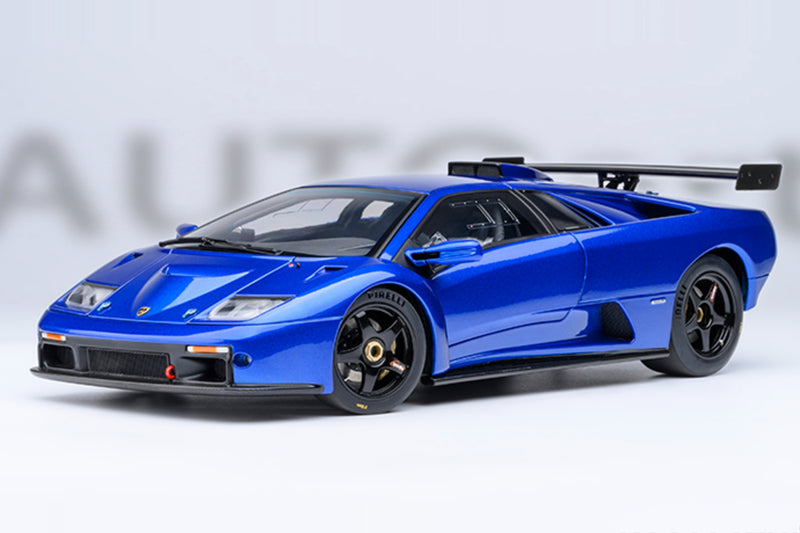 1:18 Scale Lamborghini Diablo GT-R by AUTOart | Monterey Blue Variant