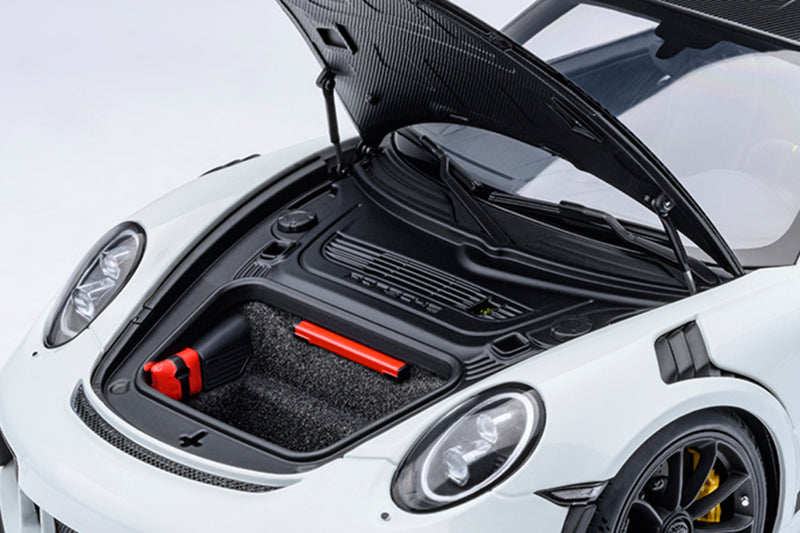 1:18 Scale Porsche 911 GT3 RS Weissach Package by AUTOart | Front Trunk