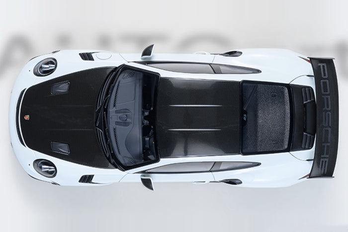 1:18 Scale Porsche 911 GT3 RS Weissach Package by AUTOart | Overhead View