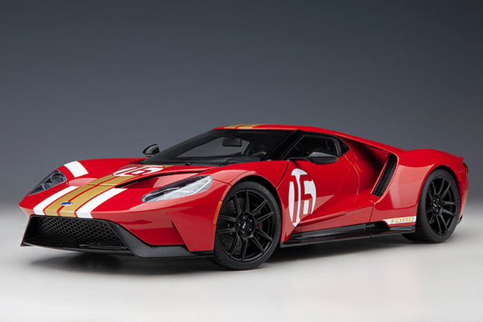 1:18 Scale Ford GT Heritage Edition by AUTOart | Alan Mann Variant