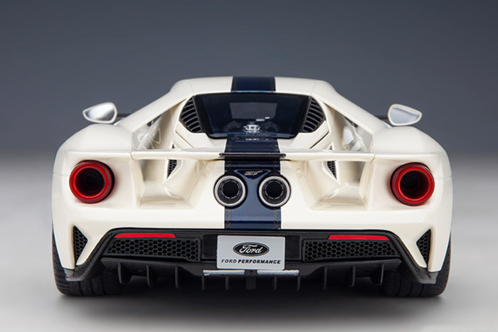 1:18 Scale Ford GT Heritage Edition by AUTOart | Rear View