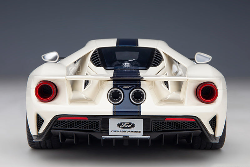 1:18 Scale Ford GT Heritage Edition by AUTOart | Rear View