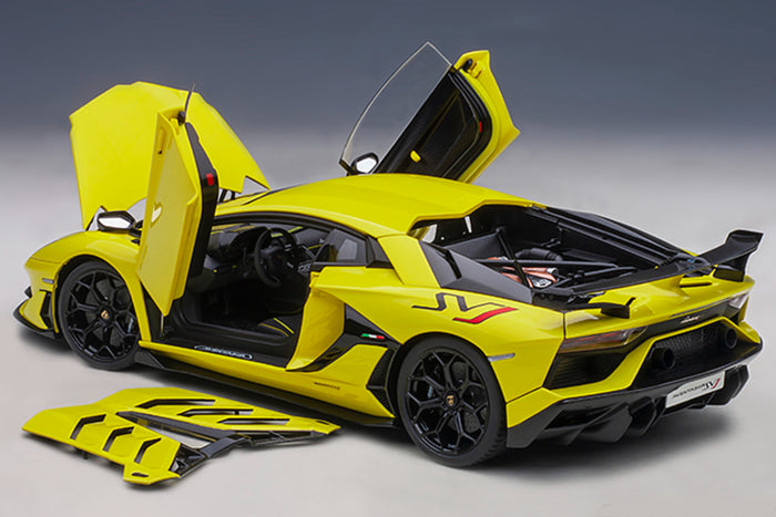1:18 Scale Lamborghini Aventador SVJ by AUTOart | Opening Parts