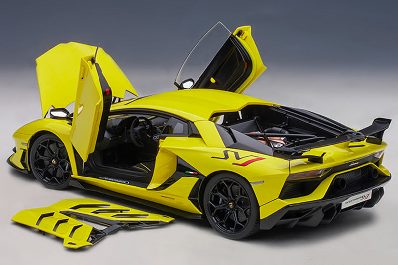 1:18 Scale Lamborghini Aventador SVJ by AUTOart | Opening Parts