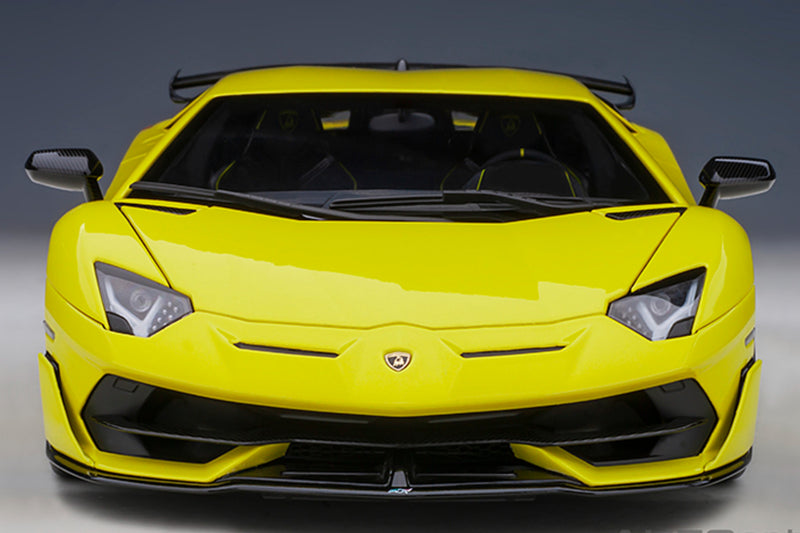 1:18 Scale Lamborghini Aventador SVJ by AUTOart | Front View