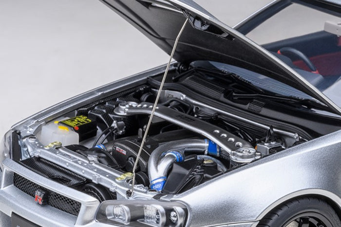 Nissan Skyline GT-R Z Tune (R34) | 1:18 Scale Model Car by AUTOart | Engine Detail